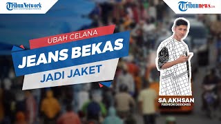 Fashion Designer Hasil Didikan Ivan Gunawan Mengubah Celana Jeans Bekas Menjadi Jaket Keren