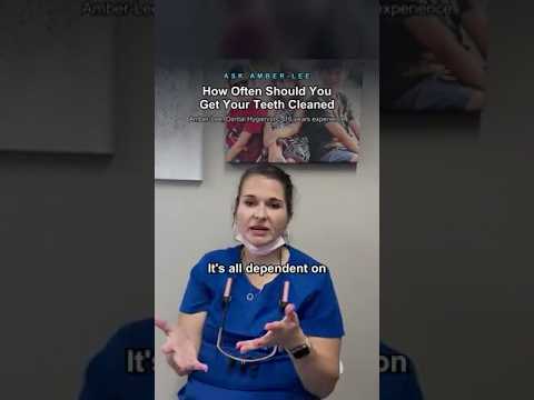 Amber-Lee, registered dental hygienist, explains how often you should get your teeth cleaned at Bright White Dental Hygiene Clinic in Riverview NB