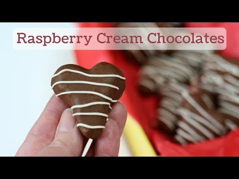 How to Make Raspberry Cream Chocolates