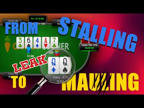 I Found a HUGE LEAK | 25NL Poker Coaching