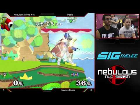 NP 16 - Snoosnoo (Marth) vs Smokey Bluntz (Falco, Fox) - Pools