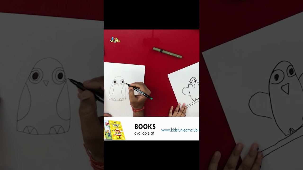 How to draw hedwig