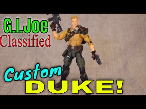 Custom G.I. Joe Classified 6 Inch Duke - GotBot True Review NUMBER 774