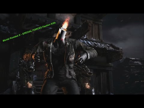 Mortal Kombat X - SPECIAL FORCES Faction Kills
