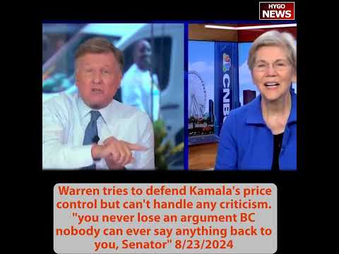 Sen. Warren defends communist price control; Kamala lower housing costs; Ivy League good?