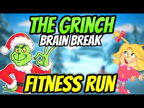 ❄️ The Grinch ❄️ Fitness Run | Brain Break | GoNoodle Inspired