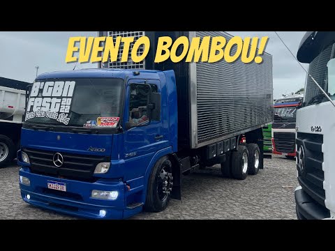 ENCONTRO DOS CAMINHÕES ANTES DO EVENTO PAROU A RUA! | 8 GBN FEST 2022
