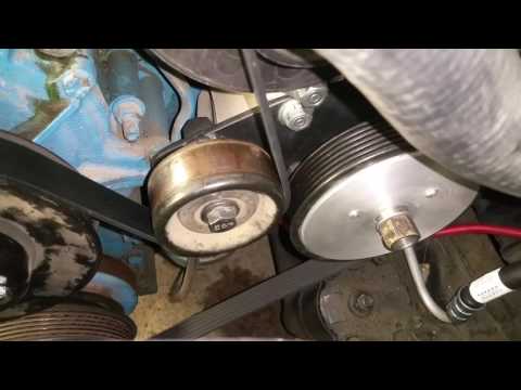 Pontiac 350 DIY cheap serpentine swap