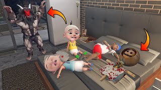 Download lagu UPIN IPIN TIDUR SAMA BONEKA HANTU JELANGKUNG, BOCIL KAGET - GTA 5 BOCIL HORROR mp3