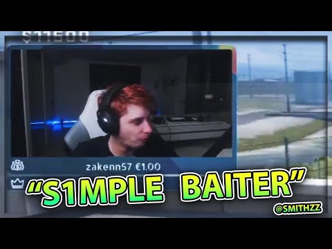 SMITHZZ TALKS TRASH ABOUT S1MPLE? - CSGO Twitch Clips #1