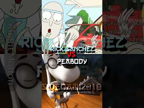 Rick sanchez vs peabody #shorts #dragonball #rick #vs #edit #anime #viral #rickandmorty