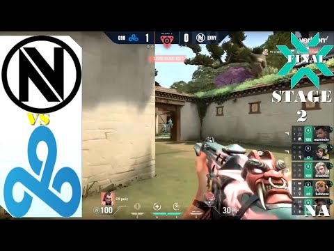 C9 BLUE vs ENVY UPPER QUARTERFINALS All HIGHLIGHT VALORANT VCT NA Stage2 Playoffs Day 1
