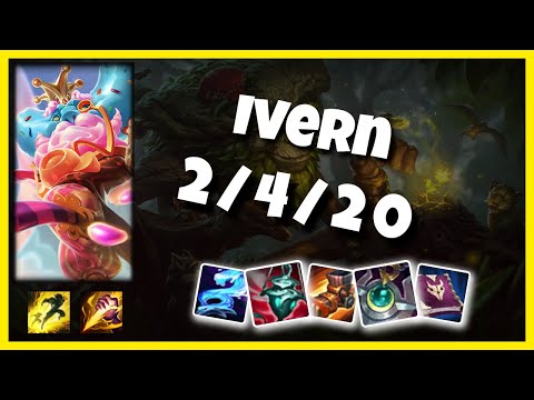 Ivern vs Kha'Zix TURKISH Challenger JUNGLE (2/4/20) - v11.3