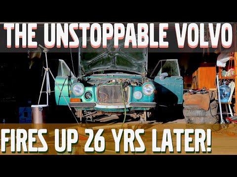Volvo 164 B30 Engine First Start since 1994 - Ep 3