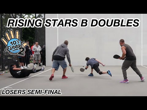 Rising Stars B Doubles | Losers Semi-Final: Vinny and Reef VS. Michael and KI