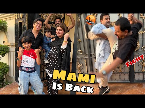 FIGHT KR KA MAMI KO WAPAS LY AIY 🥳 Mami is Back 😍