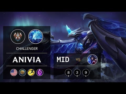 Anivia Mid vs Ahri - NA Challenger Patch 9.20