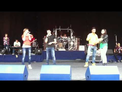 Alina , Dorian , Cristina & Vlad   To the moon and back  Repetitii