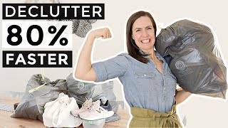 10 Tips to Declutter FASTER