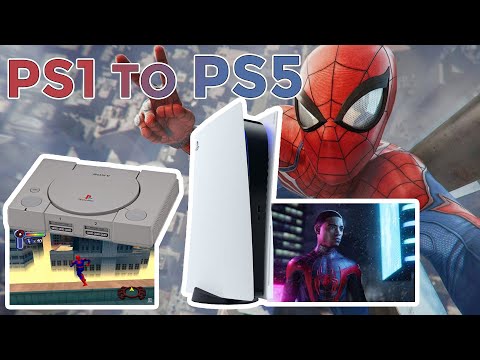 PlayStation Graphics from PS1 to PS5!