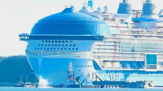 Icon of the seas testing HORN | World's biggest cruise ship