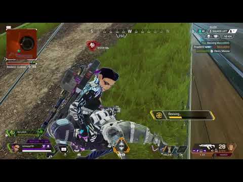 Nasty Kraber Shot and 3 Revives - Loba Gameplay Apex Legends
