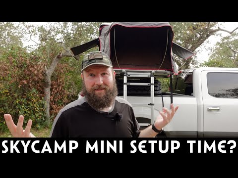 iKamper Skycamp Mini Setup Time?  How Long Does it take to Set Up? (In Real Time) - Vagabond Vlog #4