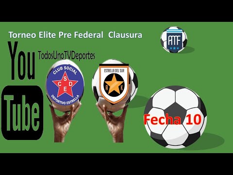 Estrella de Jeppener vs. Estrella del Sur – Fecha 10 Torneo Elite Pre Federal – Metropolitana Fútbol