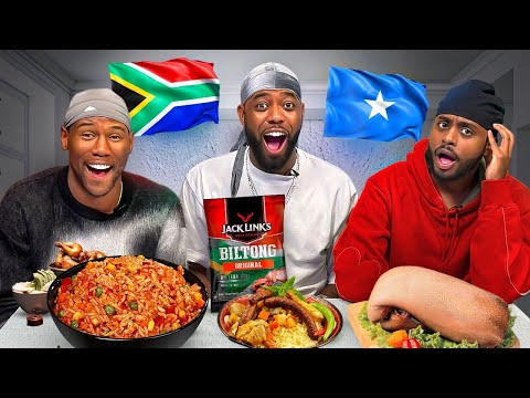 Tasting African Foods Ft Sharky & Kenny!