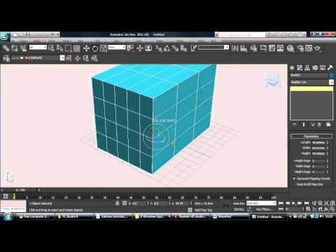 3ds Max -  Move, Rotate and Scale, Edit and Modify Tutorial