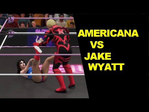 GLOW 1985 Americana vs Jake Wyatt - Mixed Match