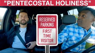We went to a Pentecostal Church! John Crist and Shama Mrema are First Time Visitors!