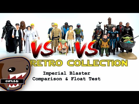 Hasbro Star Wars Retro Collection Wave 1 vs Retro Collection Wave 2 vs Retro Collection Wave 3