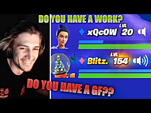 INTERVIEW IVAN - xQc Plays Fortnite (with chat)