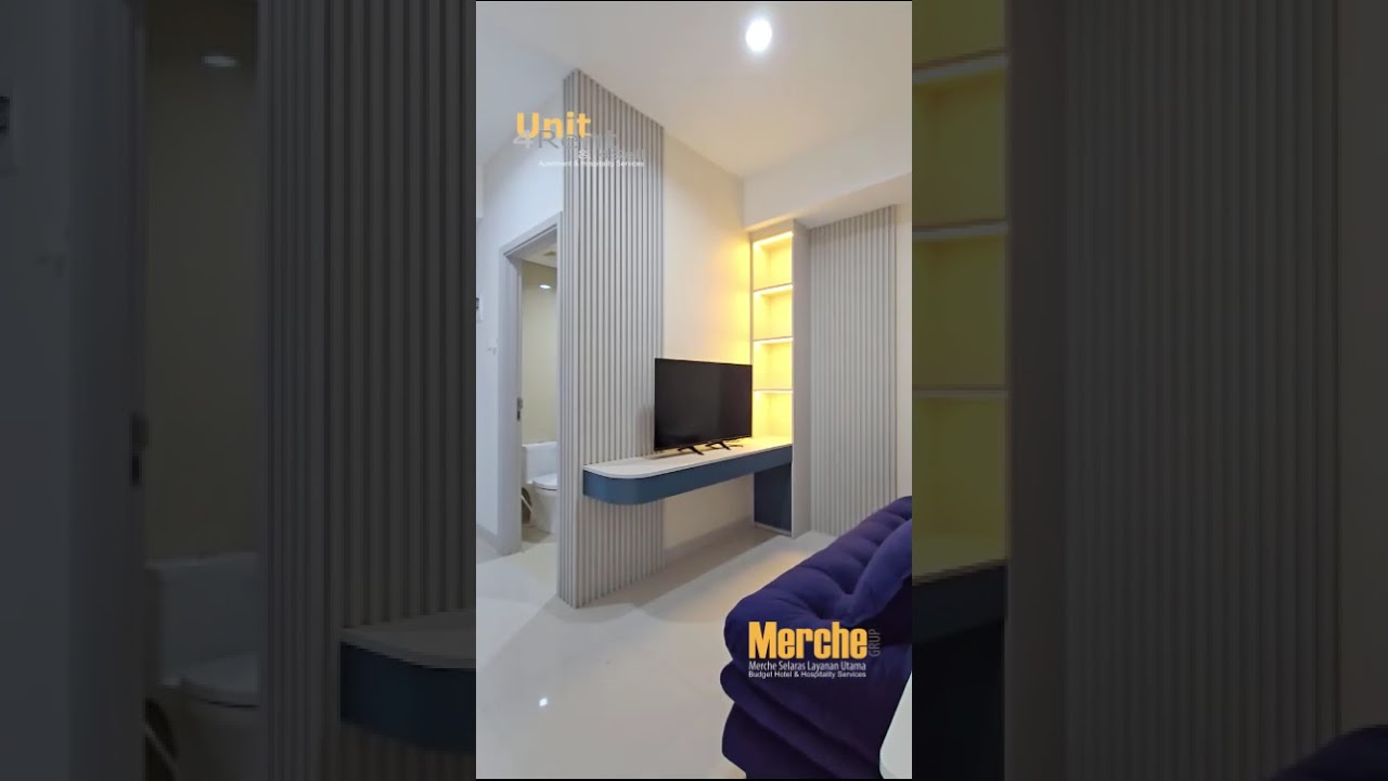 For Rent Grand Sungkono Lagoon 1 BR Suite Full Furnished