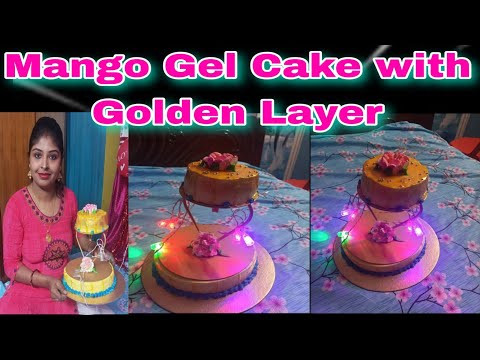 Mango Gel cake