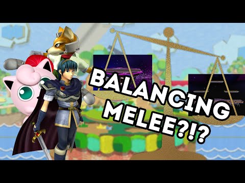 Could we use stages to balance Melee?