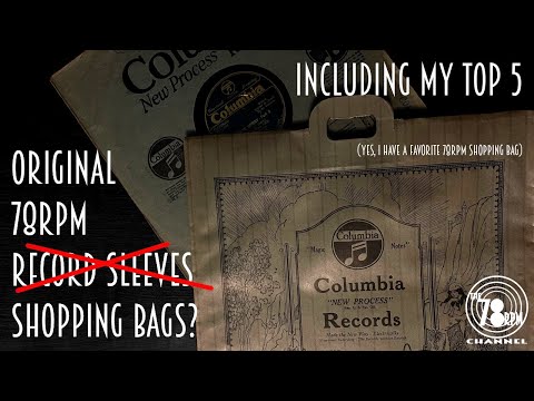78rpm Record Company SHOPPING BAGS??