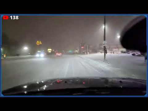 SW MICHIGAN CHRISTMAS BLIZZARD / EXTREME COLD - LIVE STORM CHASING