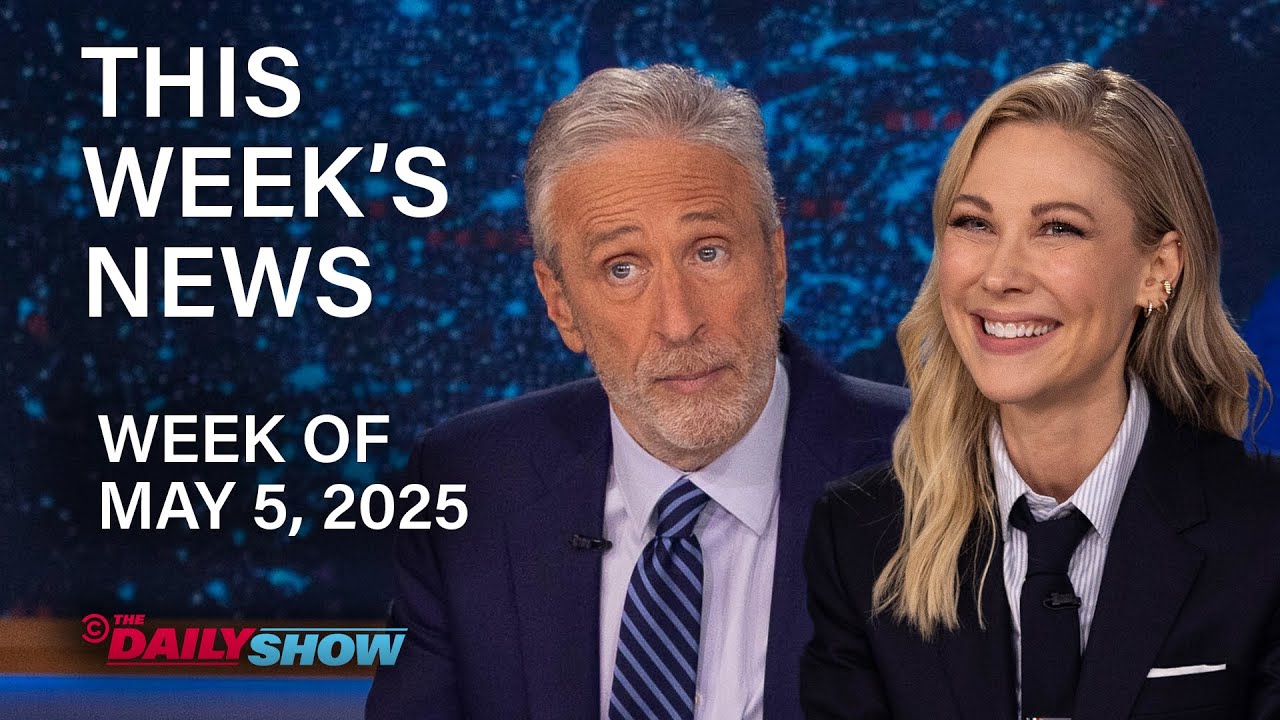 Jon on Trump's Constitution Confusion & Desi on the First American Pope | The Daily Show