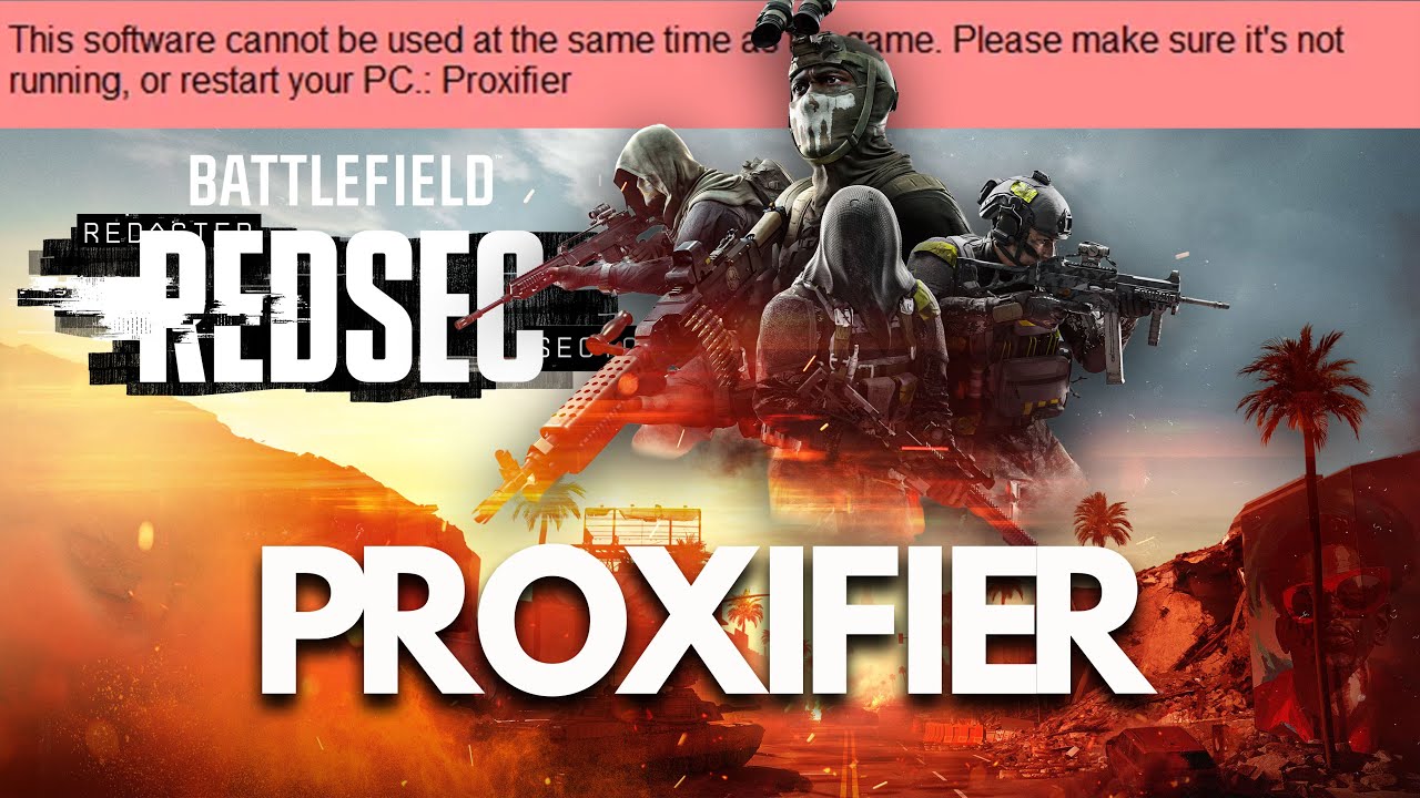 Battlefront REDSEC Este software no se puede utilizar al mismo tiempo que PROXIFIER Solucion🎮🔥