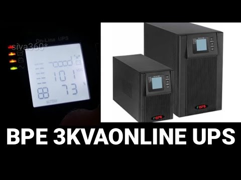 3kva online ups review & unboxing