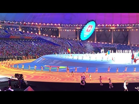 Opening ceremony of world university games chengdu china 🇨🇳 part 2