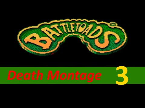 Battletoads(NES) Death Montage #3 as I learn the game blind!
