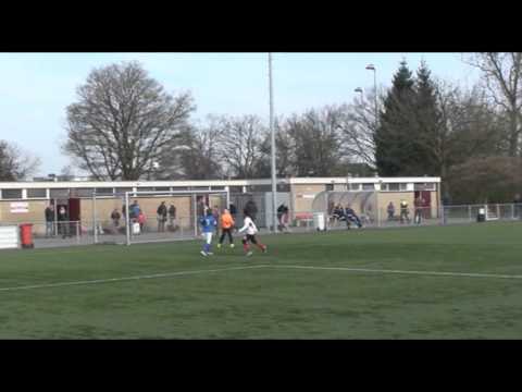 Hoogland F1 - SV Houten F1 Kampioenswedstrijd zaterdag 9 april 2016