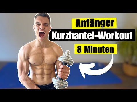 8-Minute Dumbbell Workout for Beginners | The Best Exercises to Do at Home