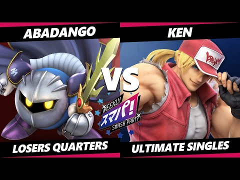 Sumapa 81 Top 8 - Abadango (Meta Knight) Vs. KEN (Incineroar, Terry) SSBU Ultimate Tournament