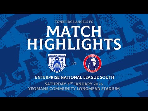 MATCH HIGHLIGHTS | Tonbridge Angels v Dorking Wanderers | 3rd January 2026