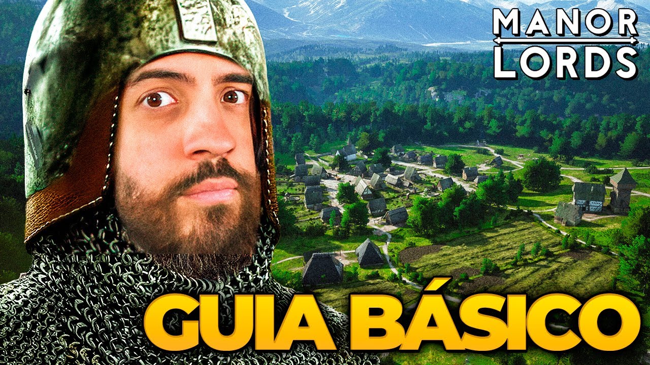 MANOR LORDS - GUIA BÁSICO DE COMO JOGAR! - Dicas, guerra e estratégias!