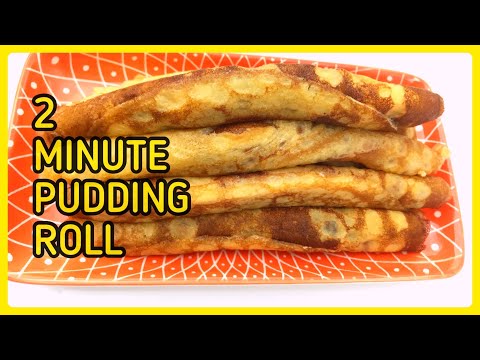 2 MINUTE PUDDING ROLLS | PUDING FOLHI | Maldivian food